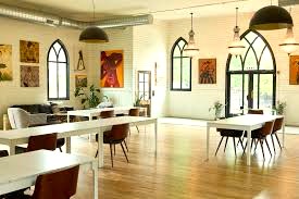 Open workspace at The Cathedral - 2403 East 16th Street, Austin, Texas 78702 