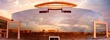 The reflective facade of TheOffice - Tatweer Towers, King Fahd Road, Riyadh, Saudi Arabia