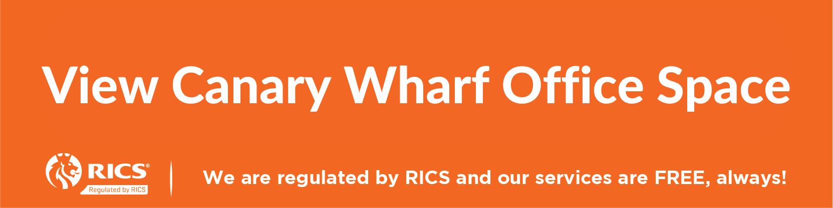 Link to page showing available office space in Canary Wharf