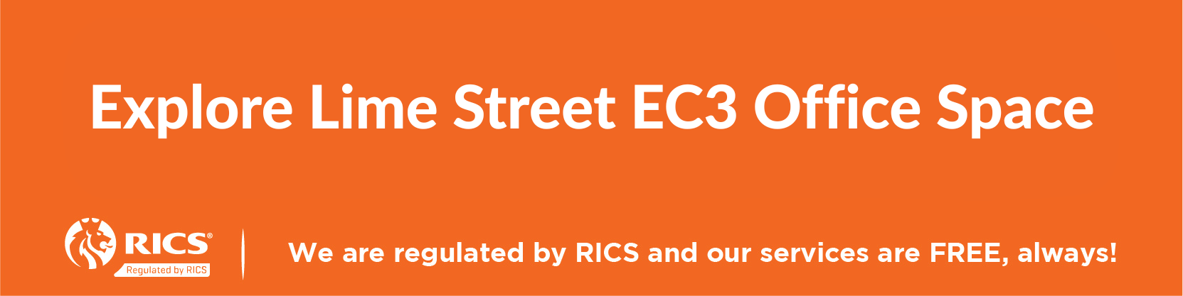 Button linking to page showing available office space to rent in Lime Street EC3