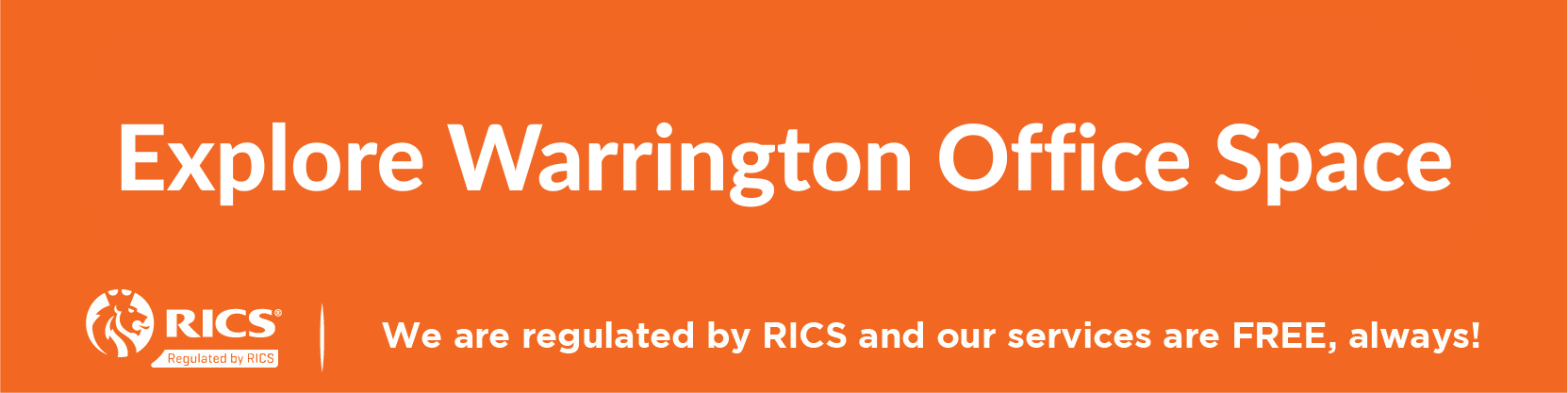 Link to page showing available office space in Warrington to rent