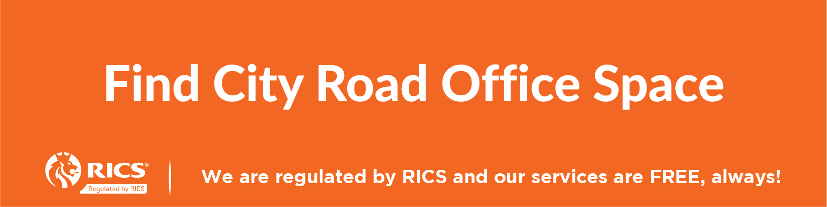 Link to page showing office space options near City Road in the EC1 district of the Square Mile