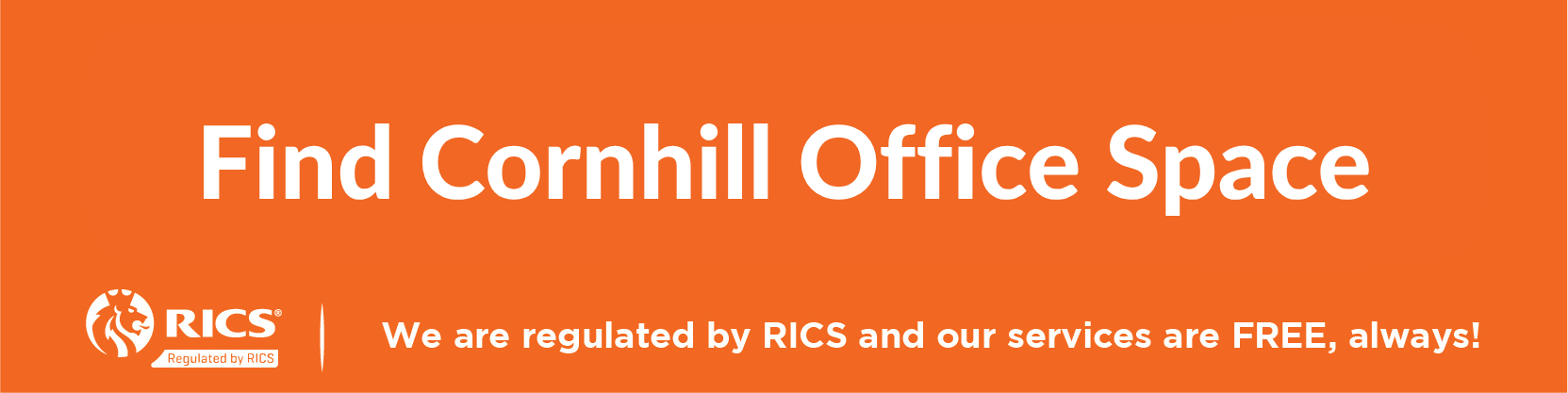 Link to page showing office space options near Cornhill in the EC3 district of the City of London