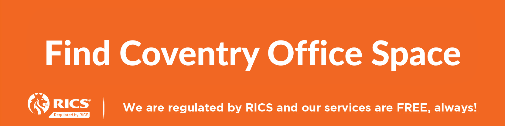 Link to search tools for finding office space in Coventry