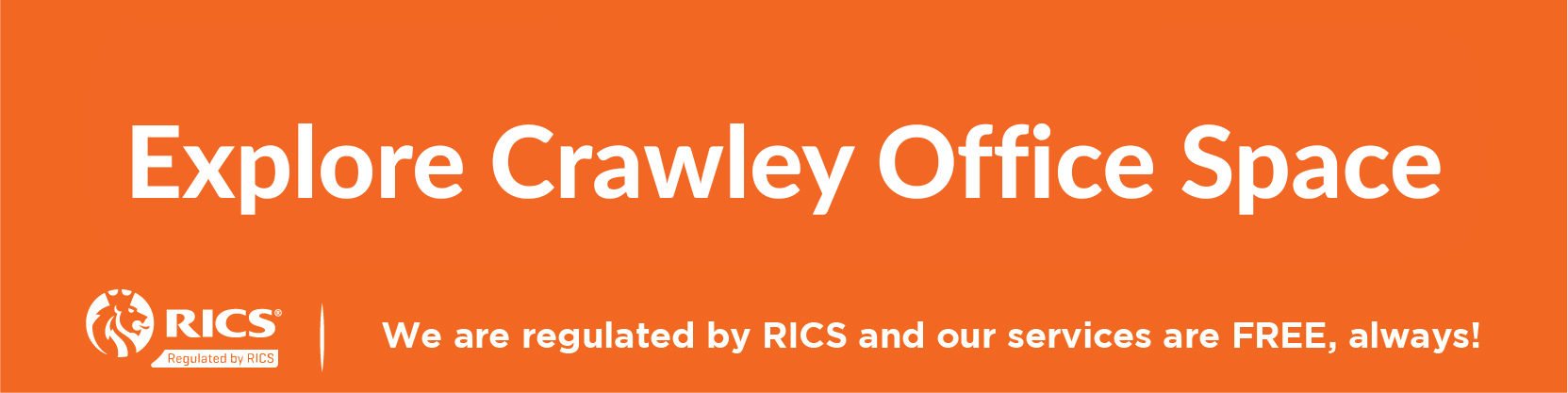 Link to page showing Crawley office space available to rent