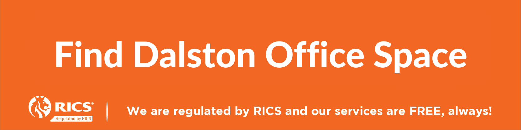 Link to page displaying examples of office space near Dalston