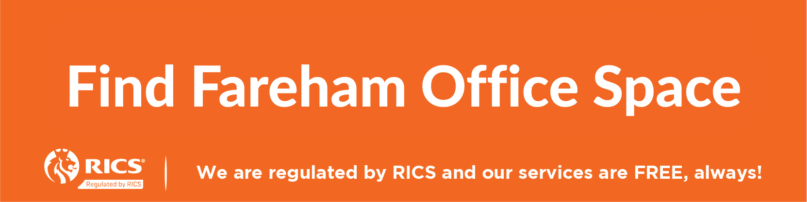 Link to office search tools for finding Fareham office space