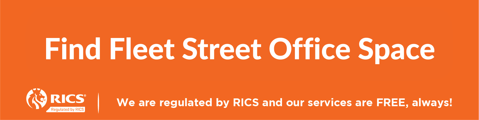 Link to page showing office space options near Fleet Street