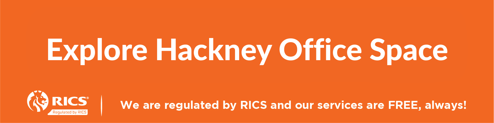 Link to page highlighting office space options in and around Hackney