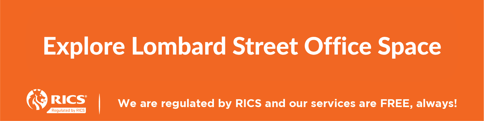 Link to page highlighting office space options on and near Lombard Street in the EC3 district of the City of London
