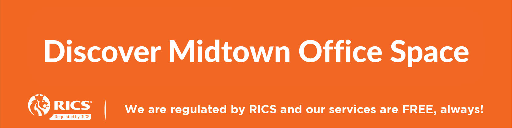 Link to page showcasing office space options in and and near Midtown