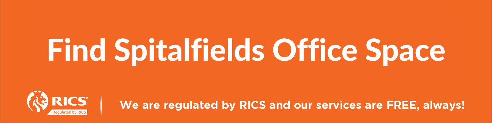 Link to page showing office space options near Spitalfields