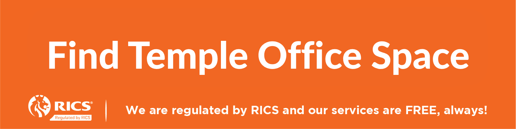 Link to page showing office space options near Temple