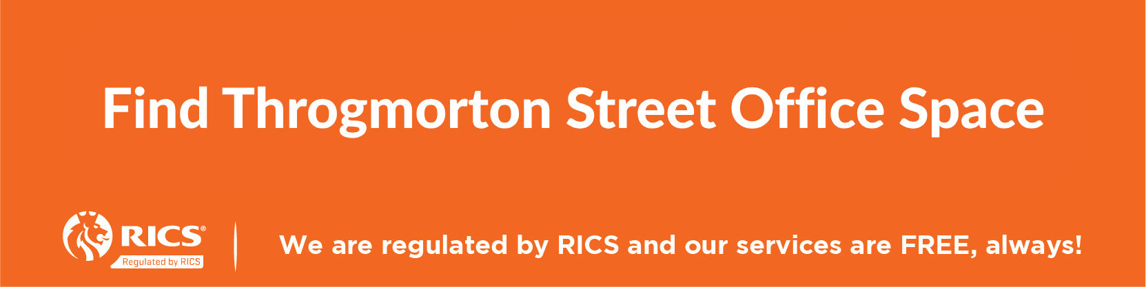 Link to page showing office space options on and near Throgmorton Street