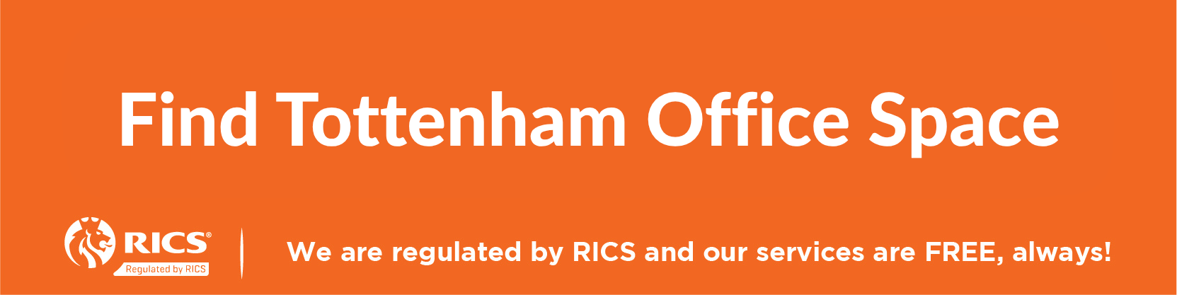 Link to page showing office space options near Tottenham