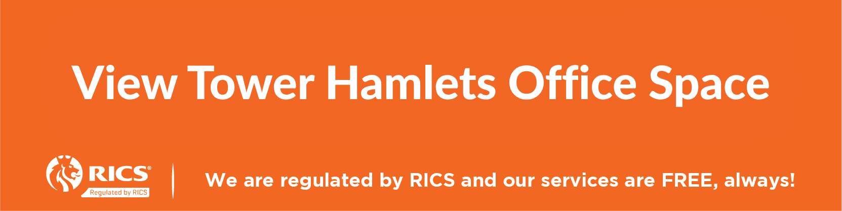 Link to page showing office space options in and around Tower Hamlets
