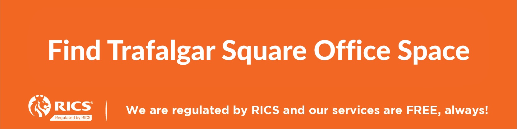 Link to page showing office space options near Trafalgar Square