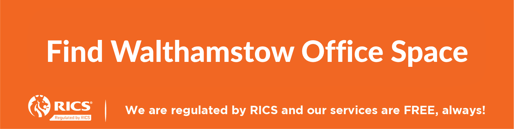 Link to page showing office space options near Walthamstow