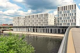 An external shot of Design Offices - Berlin Humboldthafen, Alexanderufer 3-7, 10117 Berlin