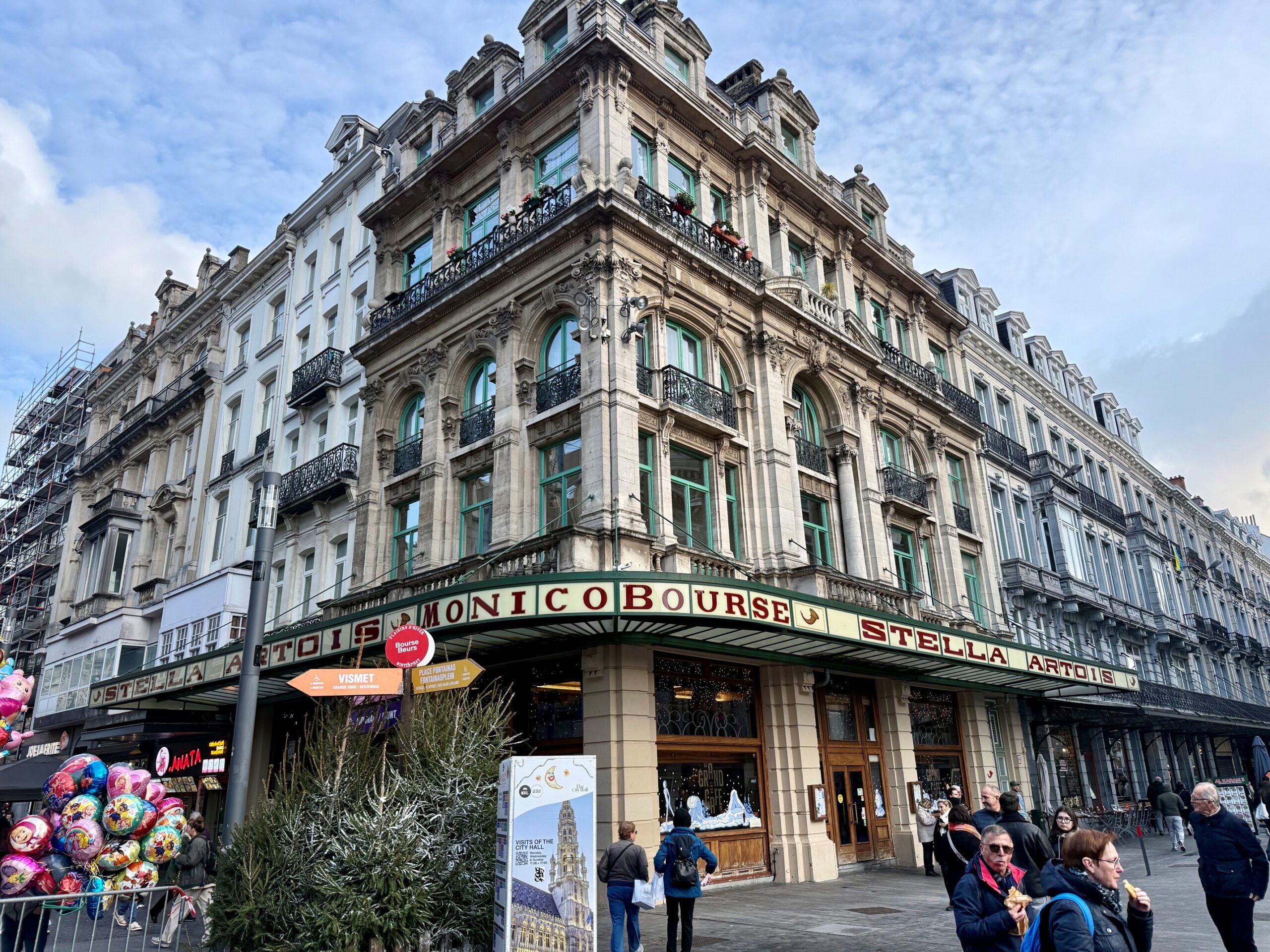 Le Grand Café aka Monico Bourse on Place de la Bourse, Brussels - MG 12.25