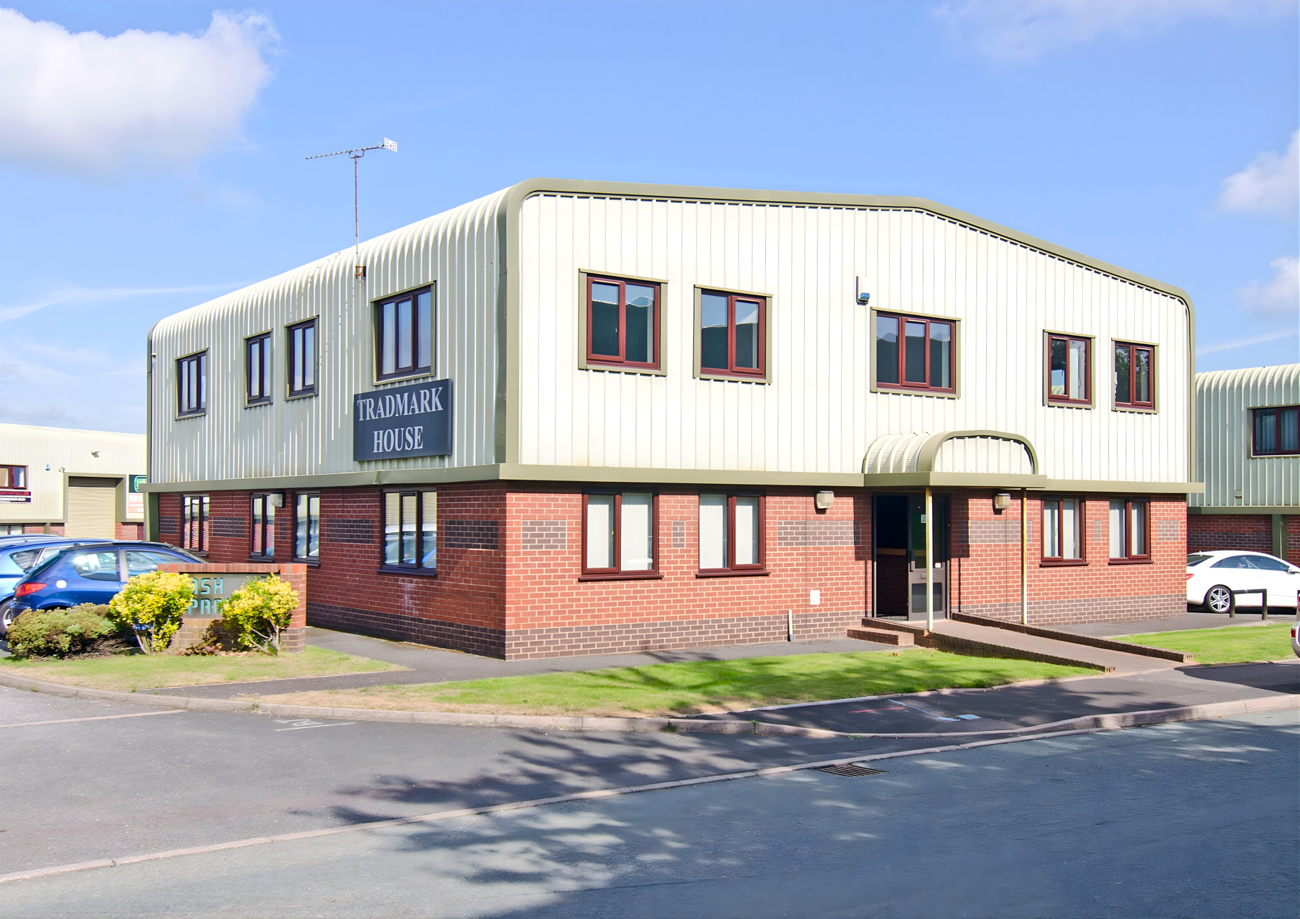 A view from the car park of Storage Giant - Ash Park, Hyssop Close, Cannock, Staffordshire, WS11 7XA