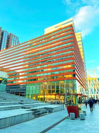A shot of Tribes Amsterdam FOZ - Gustav Mahlerlaan 308 under a very blue sky