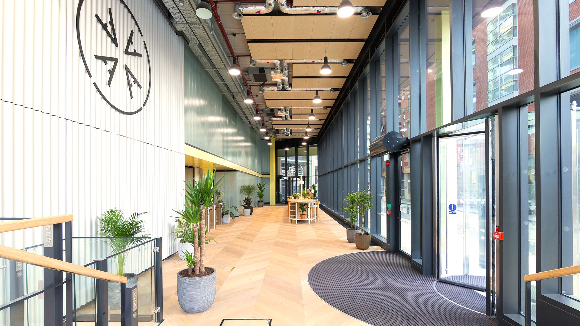 The entrance lobby at Assembly C., Cheese Lane, Bristol BS2 0JJ